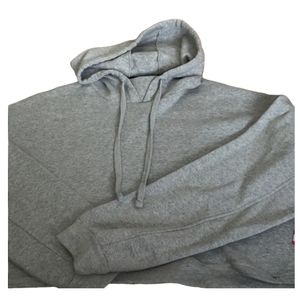 New Flirtitute Active Heather Grey Cropped Hoodie, Women's xxl